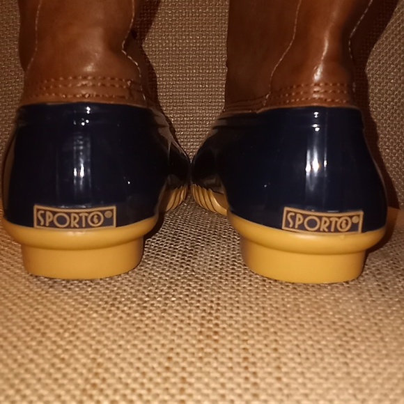 Sporto Original Duck Rain Boots Dakota Women’s Size 9M - Picture 5 of 12